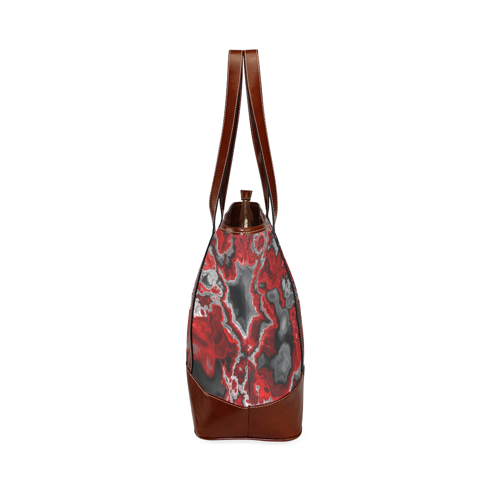 awesome fractal marbled 07 Tote Handbag (Model 1642)