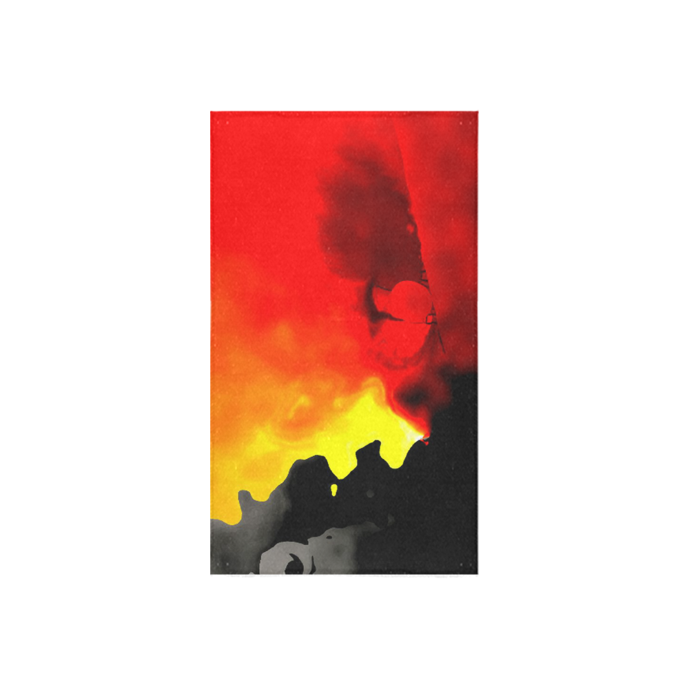 Abstract Fate, fire Custom Towel 16"x28"