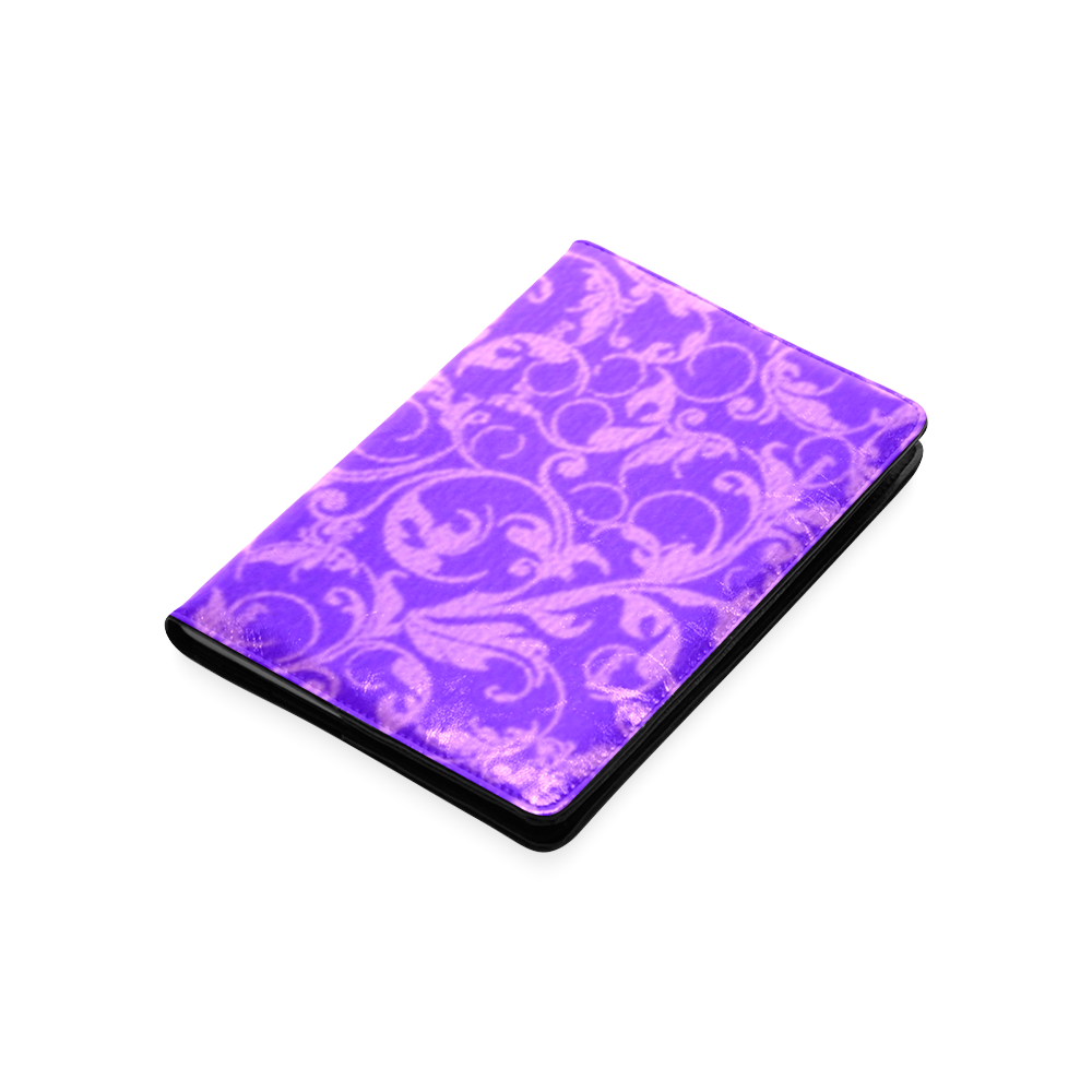 Vintage Swirls Amethyst Ultraviolet Purple Custom NoteBook A5