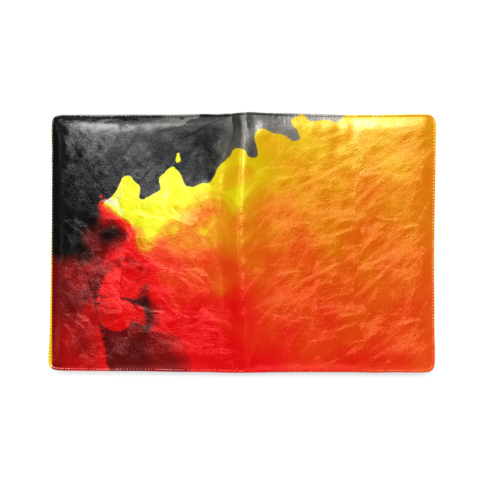 Abstract Fate, fire Custom NoteBook B5