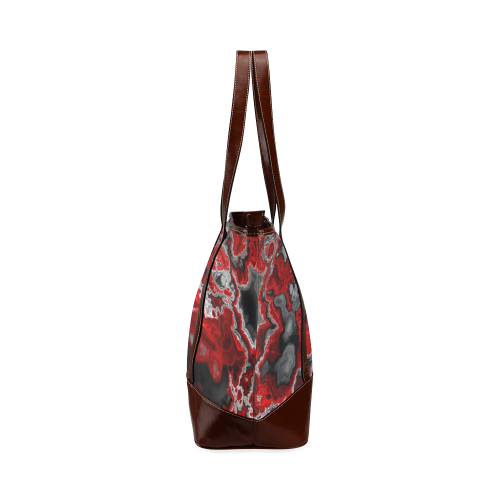 awesome fractal marbled 07 Tote Handbag (Model 1642)