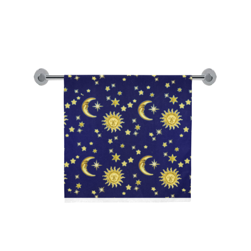 Sun, Moon & Stars Bath Towel 30"x56"