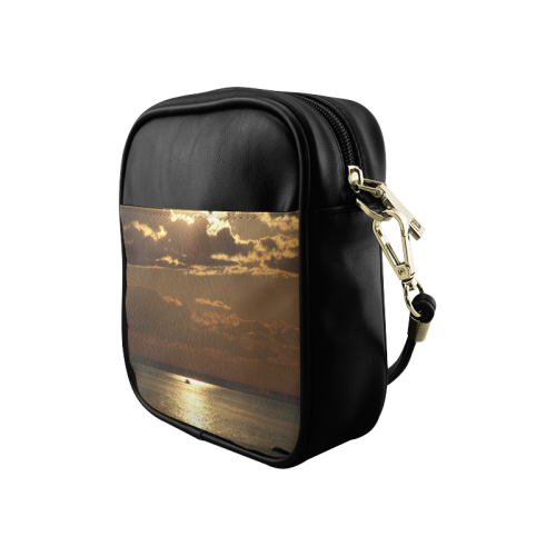 Awesome Sea Scene Sling Bag (Model 1627)