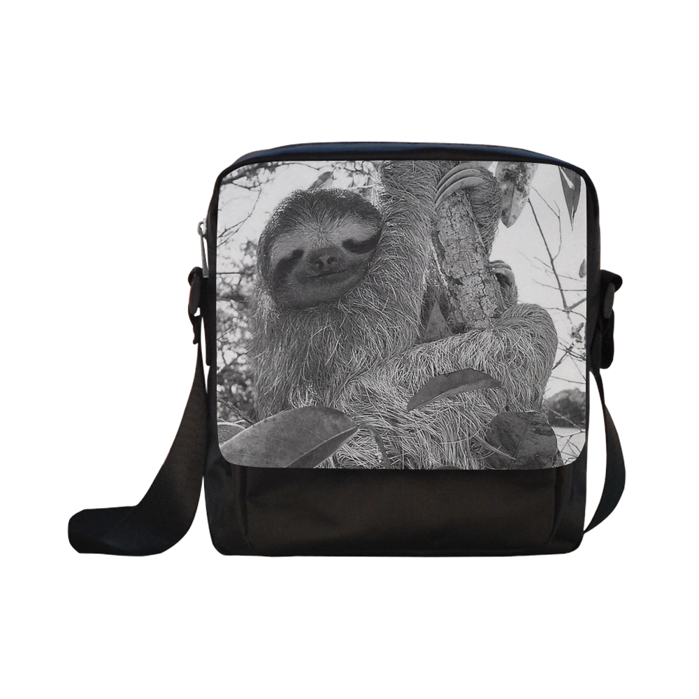 Awesome Animal - Sloth Crossbody Nylon Bags (Model 1633)