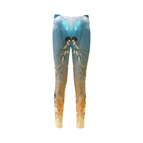 Cute playing fairy Cassandra Women's Leggings (Model L01)