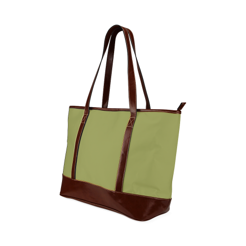 Woodbine Color Accent Tote Handbag (Model 1642)