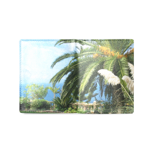 Travel-sunny Tenerife Men's Leather Wallet (Model 1612)