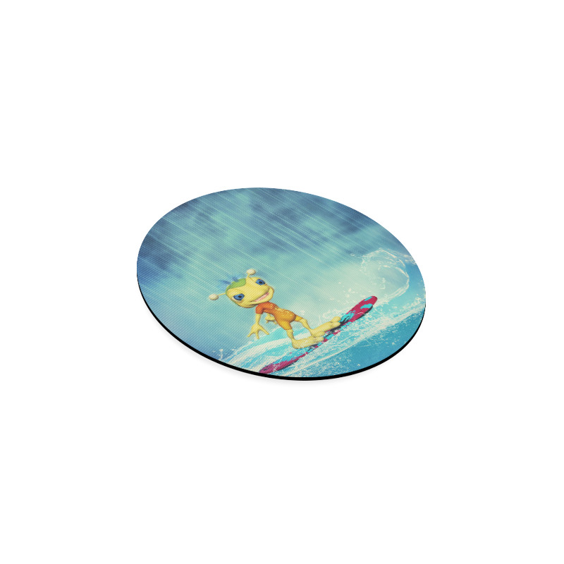 Surfing Alien Round Coaster