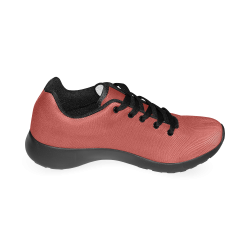 Aurora Red Color Accent Men’s Running Shoes (Model 020)