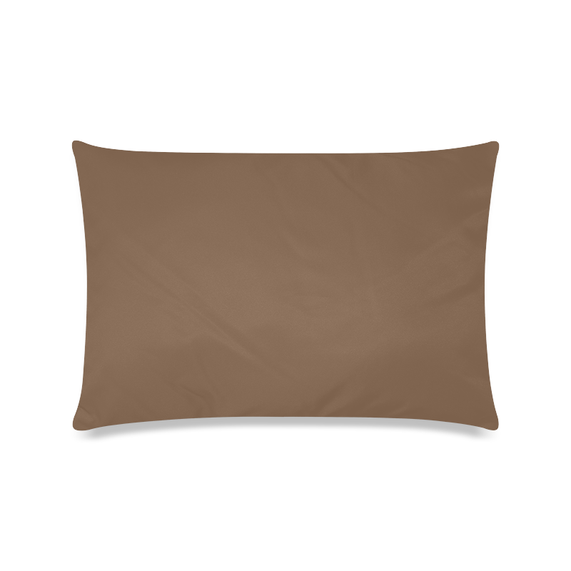Woodbine Color Accent Custom Rectangle Pillow Case 16"x24" (one side)