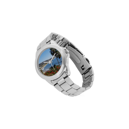 Travel-Laguna Beach Unisex Stainless Steel Watch(Model 103)
