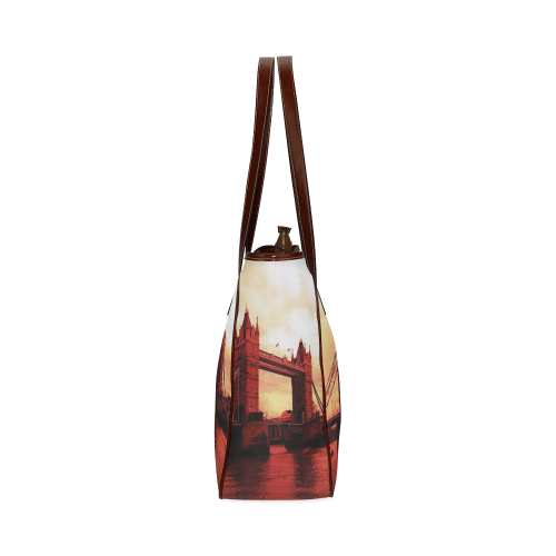 Travel-London Tower Bridge Classic Tote Bag (Model 1644)