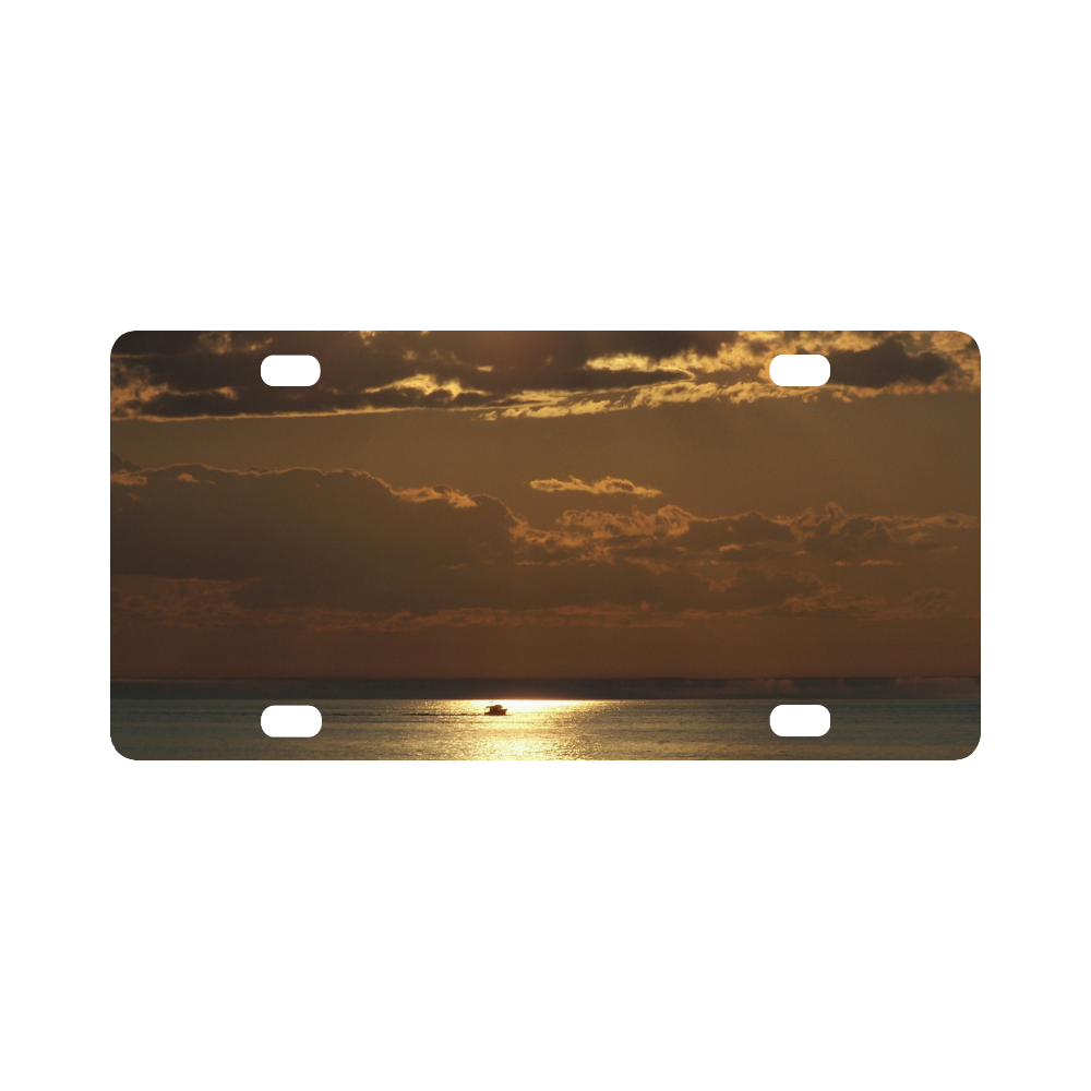 Awesome Sea Scene Classic License Plate