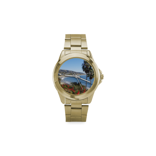 Travel-Laguna Beach Custom Gilt Watch(Model 101)