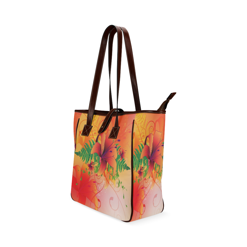 Summer design, flowers Classic Tote Bag (Model 1644)