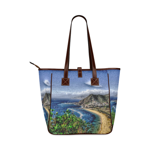Travel-painted Tenerife Classic Tote Bag (Model 1644)