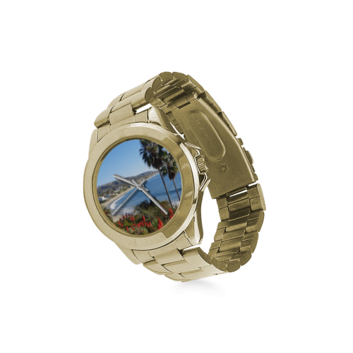 Travel-Laguna Beach Custom Gilt Watch(Model 101)