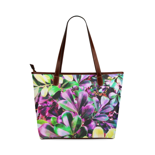 Foliage-3 Shoulder Tote Bag (Model 1646)