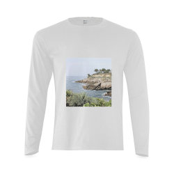Travel Tenerife, painted Sunny Men's T-shirt (long-sleeve) (Model T08)