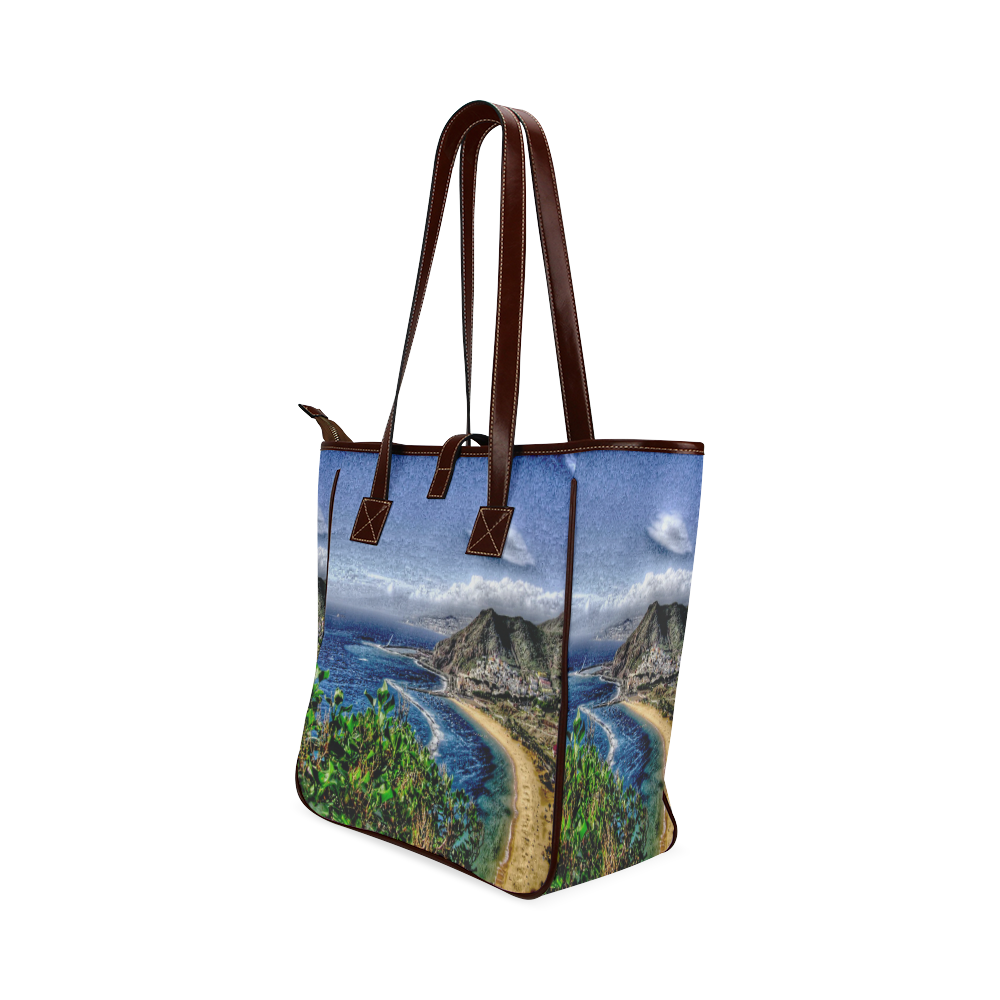 Travel-painted Tenerife Classic Tote Bag (Model 1644)