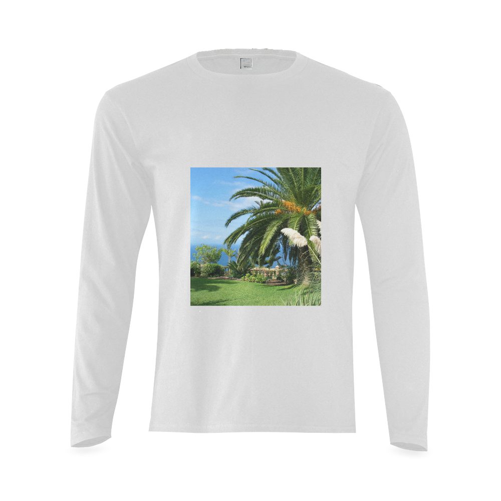 Travel-sunny Tenerife Sunny Men's T-shirt (long-sleeve) (Model T08)