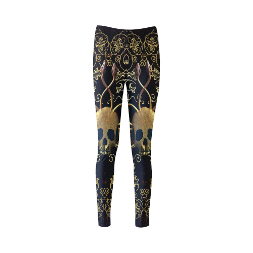 Amazing skull Cassandra Women's Leggings (Model L01)