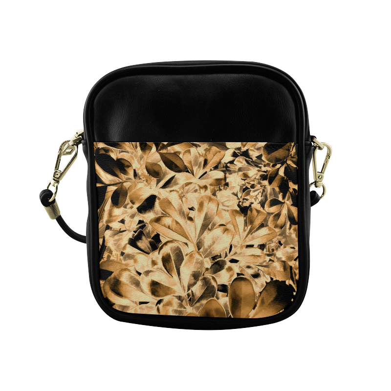 Foliage #2 Gold - Jera Nour Sling Bag (Model 1627)