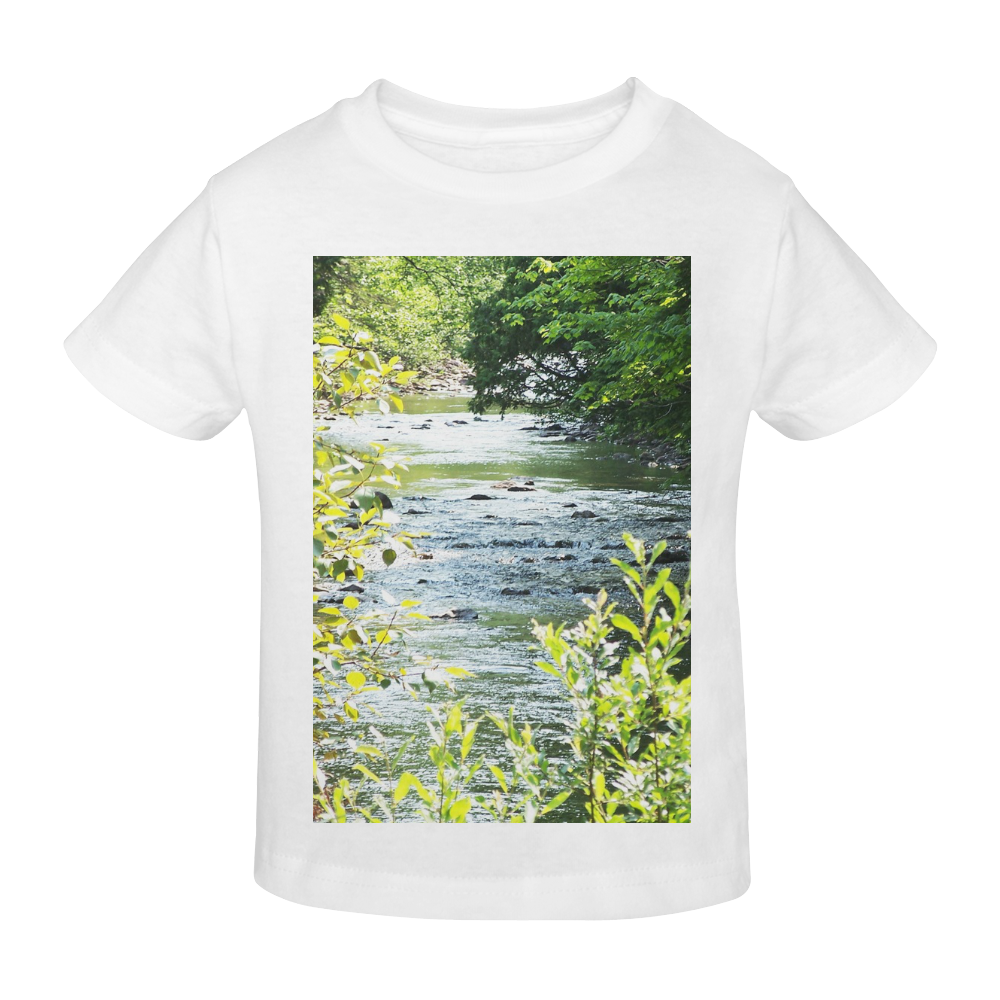 River Runs Through It Sunny Youth T-shirt (Model T04)