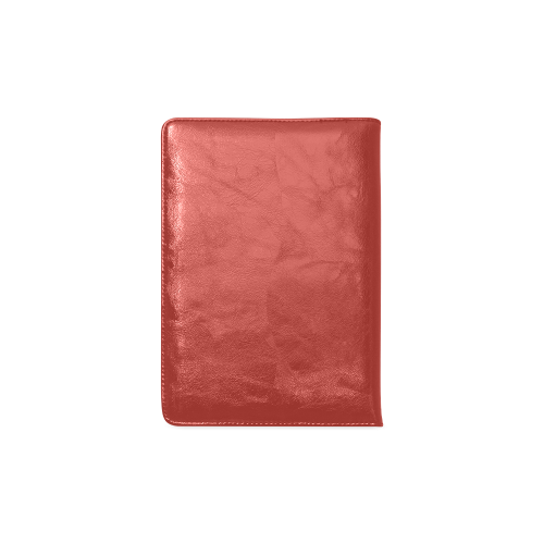 Aurora Red Color Accent Custom NoteBook A5
