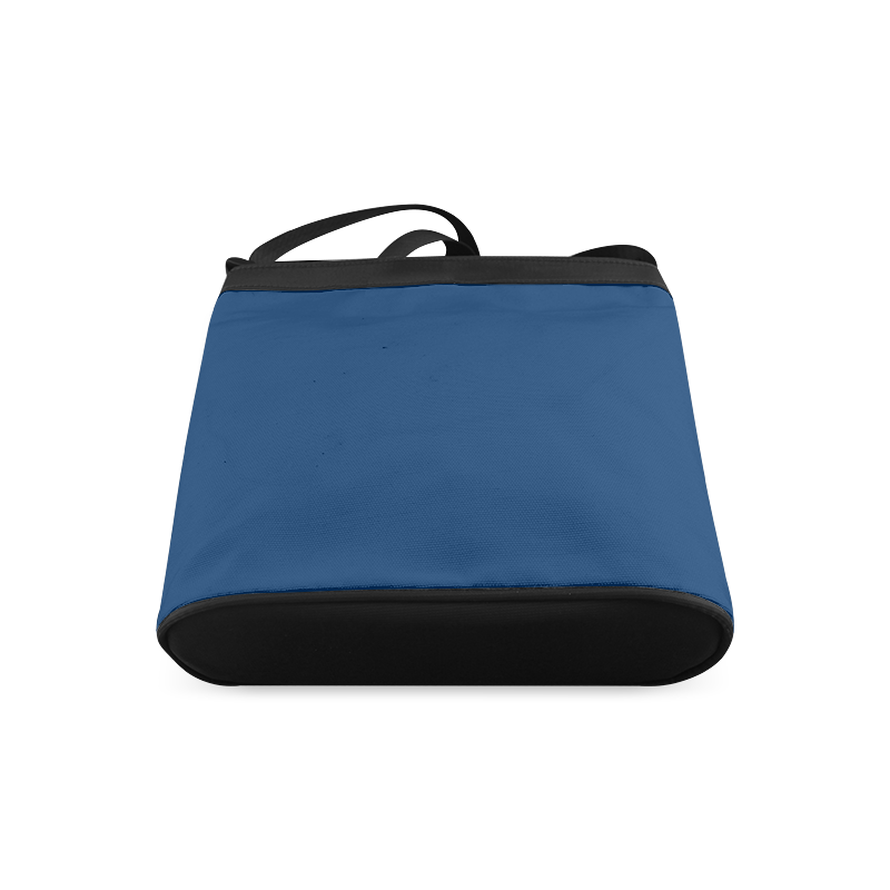 Cool Black Color Accent Crossbody Bags (Model 1613)