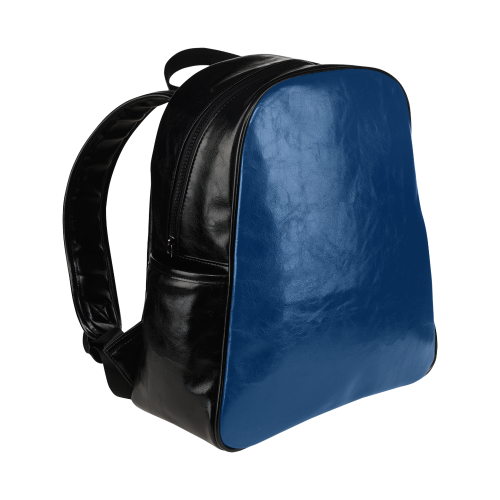 Cool Black Color Accent Multi-Pockets Backpack (Model 1636)