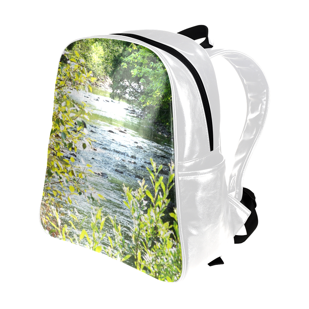 River Runs Through It Multi-Pockets Backpack (Model 1636)