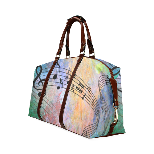 abstract music Classic Travel Bag (Model 1643)