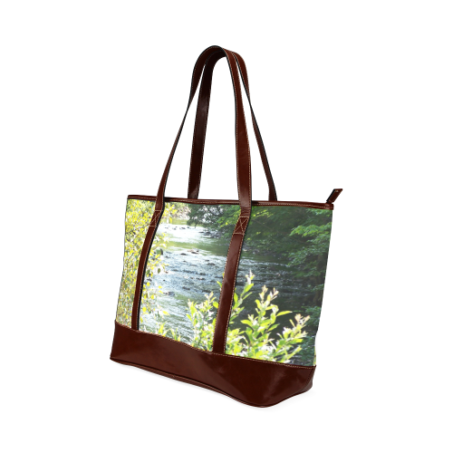 River Runs Through It Tote Handbag (Model 1642)