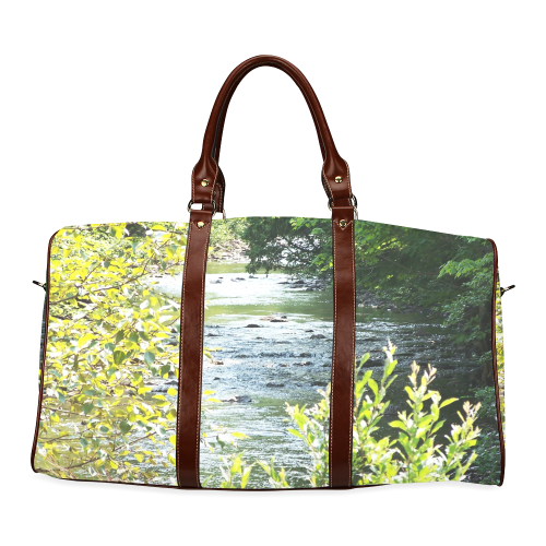River Runs Through It Waterproof Travel Bag/Large (Model 1639)