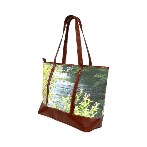 River Runs Through It Tote Handbag (Model 1642)