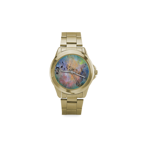 abstract music Custom Gilt Watch(Model 101)