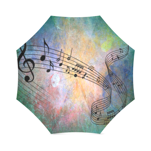 abstract music Foldable Umbrella (Model U01)