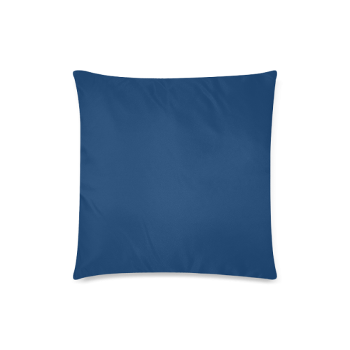 Cool Black Color Accent Custom Zippered Pillow Case 18"x18"(Twin Sides)
