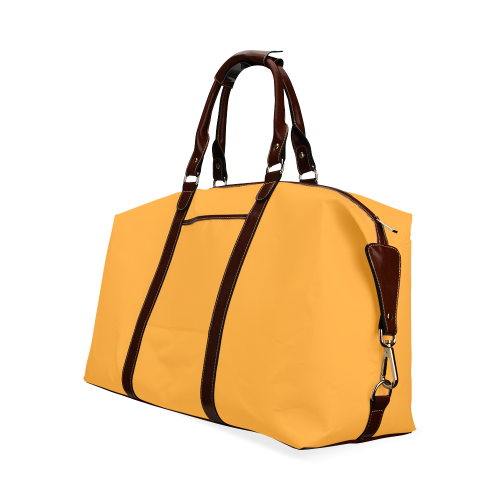 Radiant Yellow Color Accent Classic Travel Bag (Model 1643)