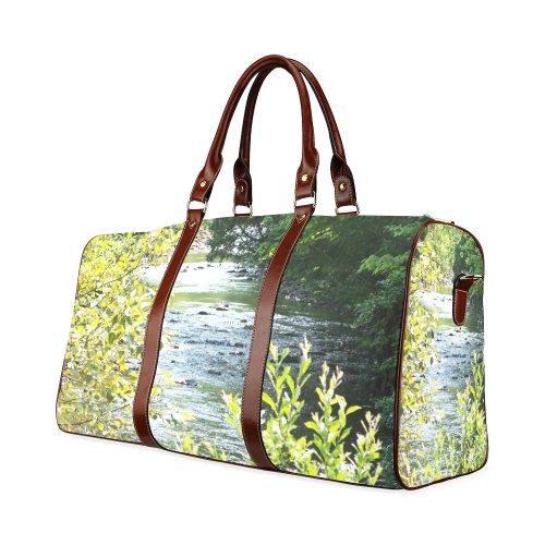 River Runs Through It Waterproof Travel Bag/Large (Model 1639)