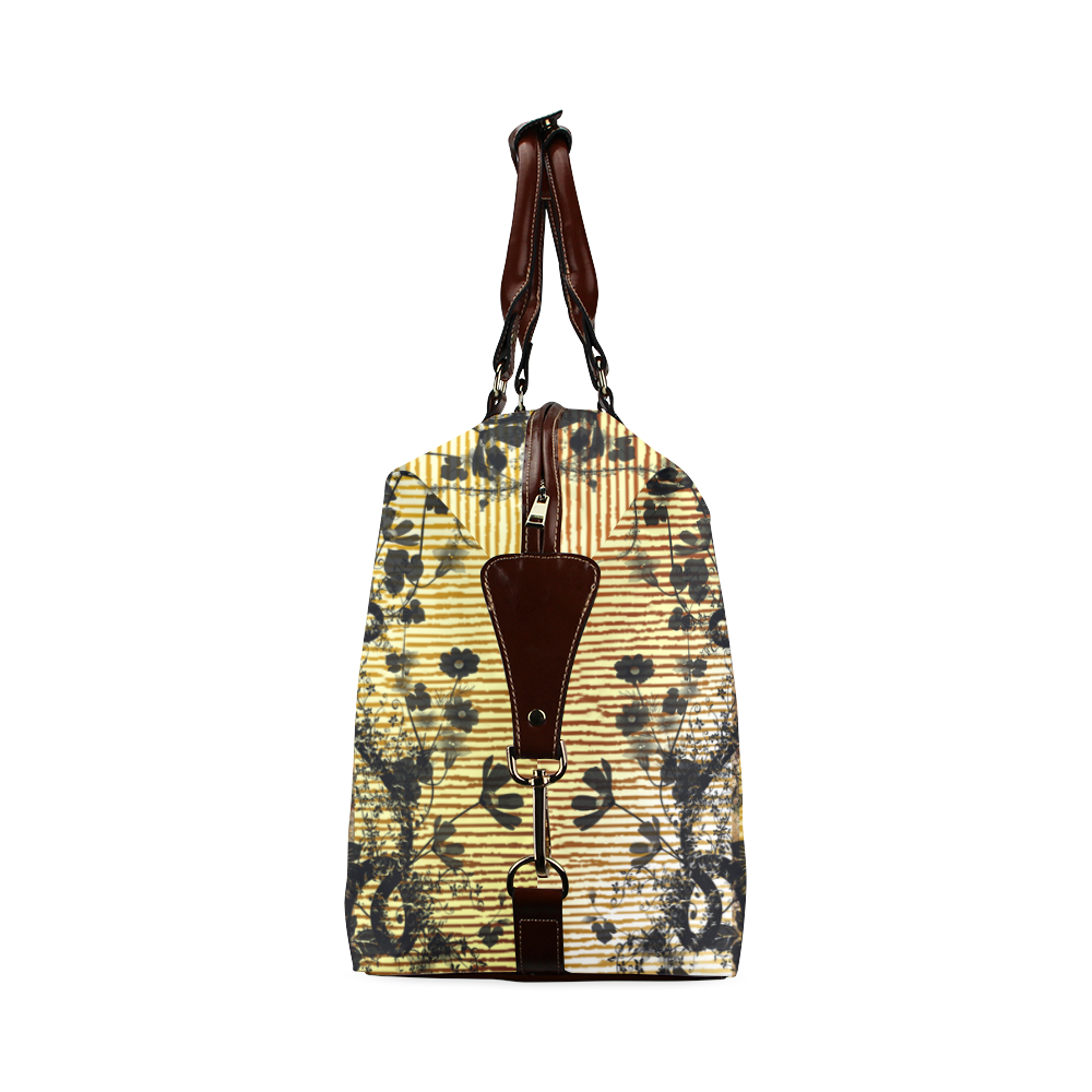 Music, decorative clef Classic Travel Bag (Model 1643)