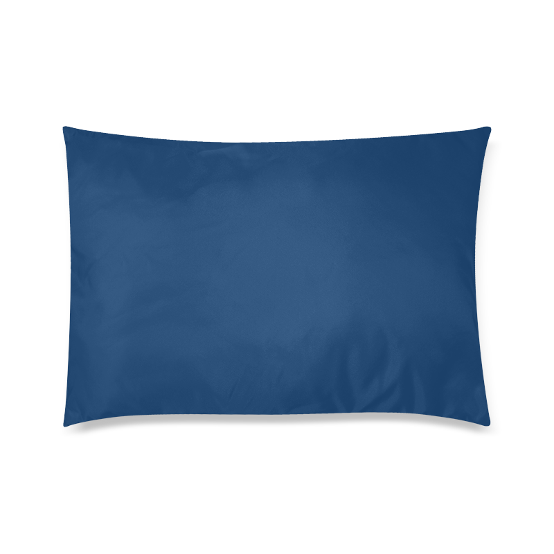 Cool Black Color Accent Custom Zippered Pillow Case 20"x30" (one side)