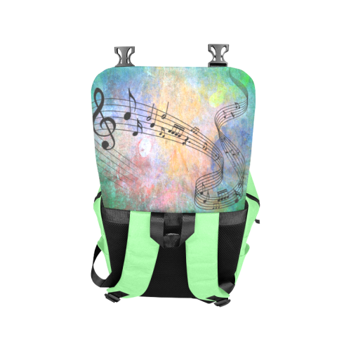 abstract music Casual Shoulders Backpack (Model 1623)