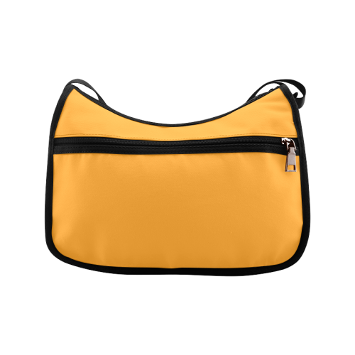 Radiant Yellow Color Accent Crossbody Bags (Model 1616)