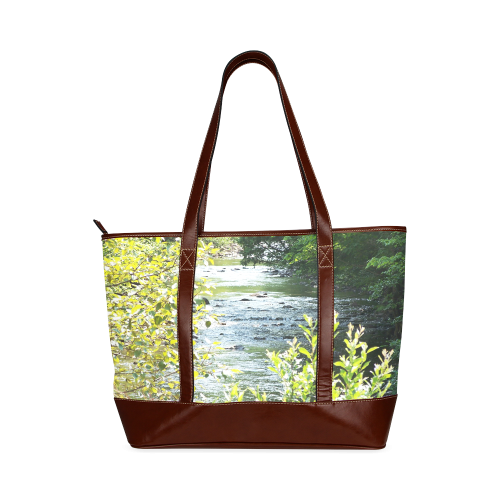 River Runs Through It Tote Handbag (Model 1642)