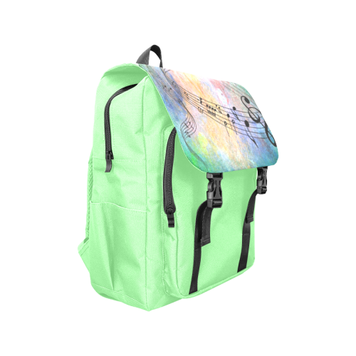 abstract music Casual Shoulders Backpack (Model 1623)