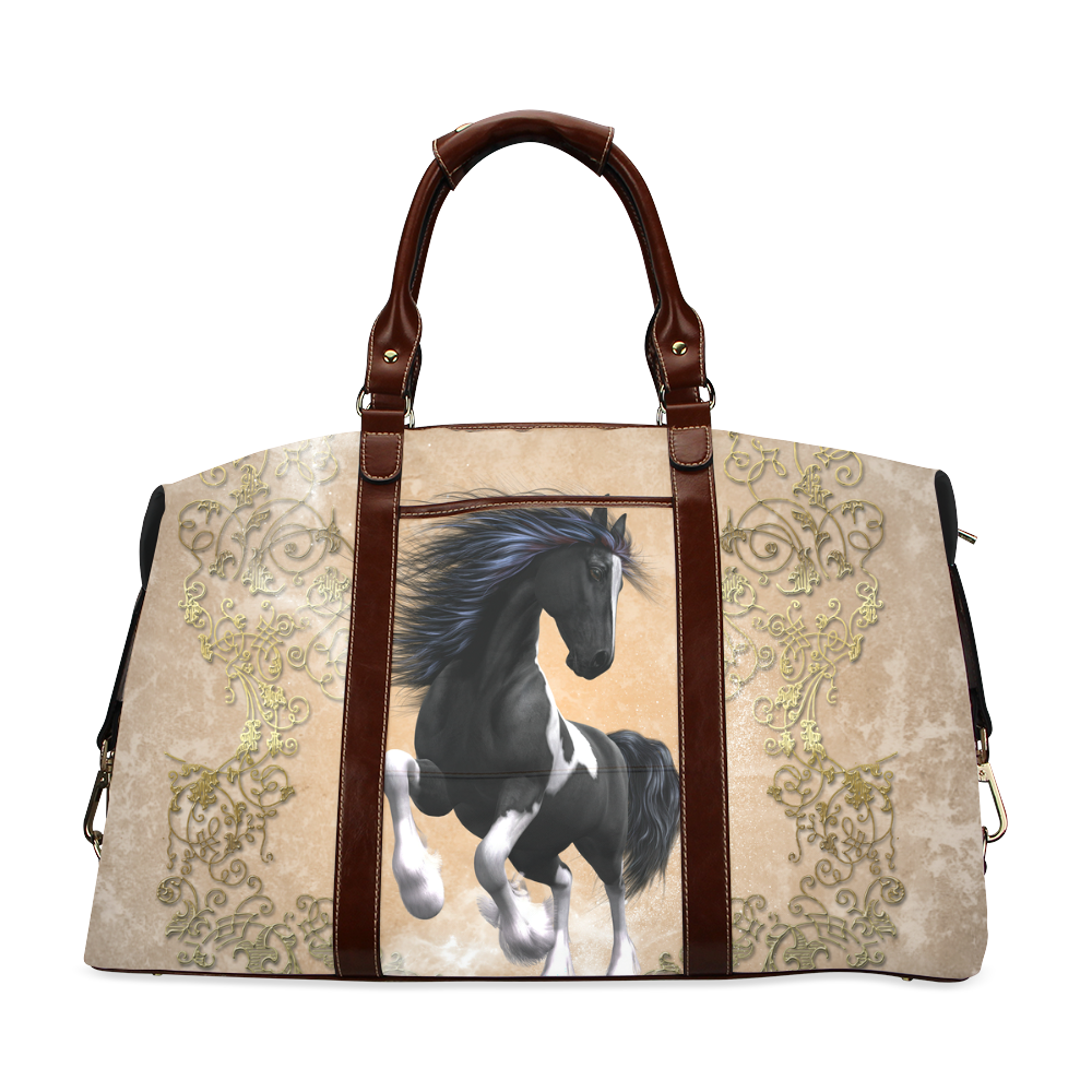 Wonderful horse Classic Travel Bag (Model 1643)