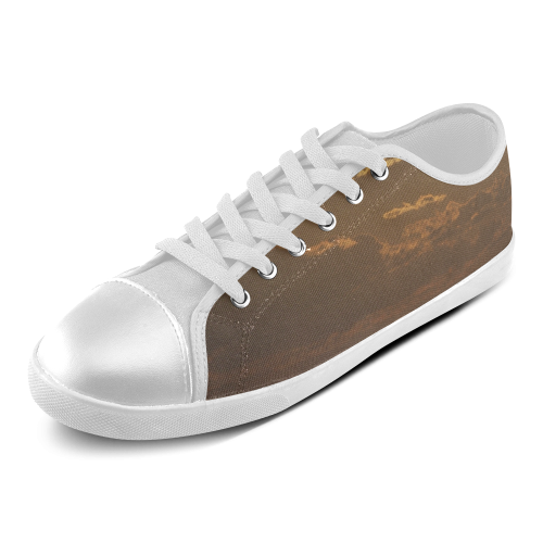 Awesome Sea Scene Women's Canvas Shoes (Model 016)