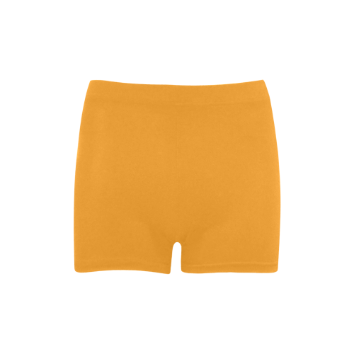 Radiant Yellow Color Accent Briseis Skinny Shorts (Model L04)